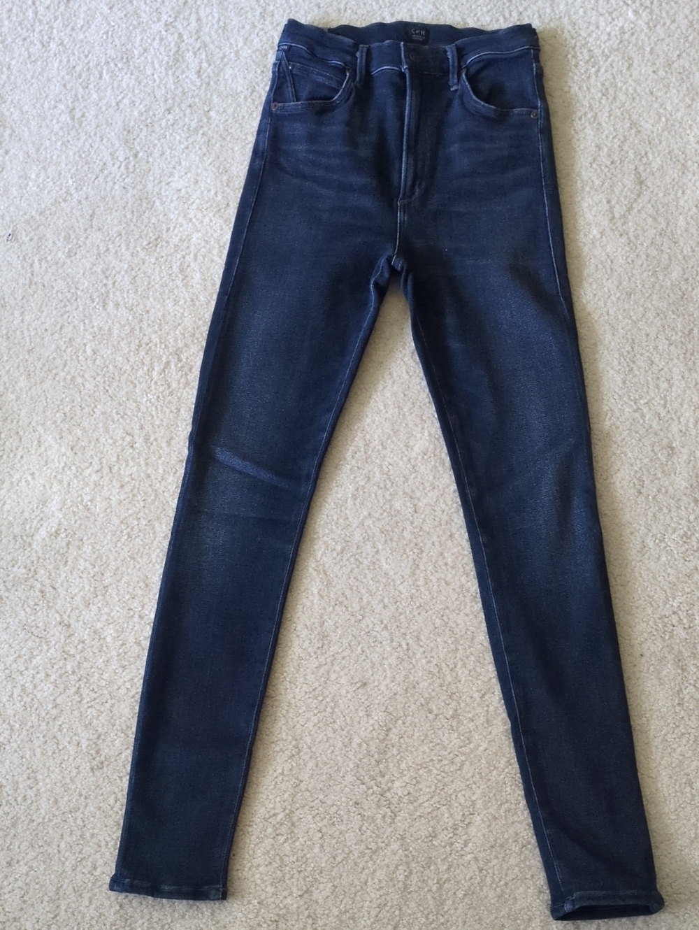 Citizens Of Humanity Womans Skinny Dark Blue Jeans - Picture 6 of 12